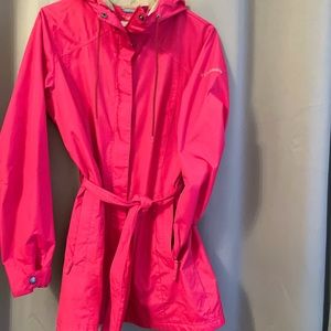 Columbia ladies trench rain coat